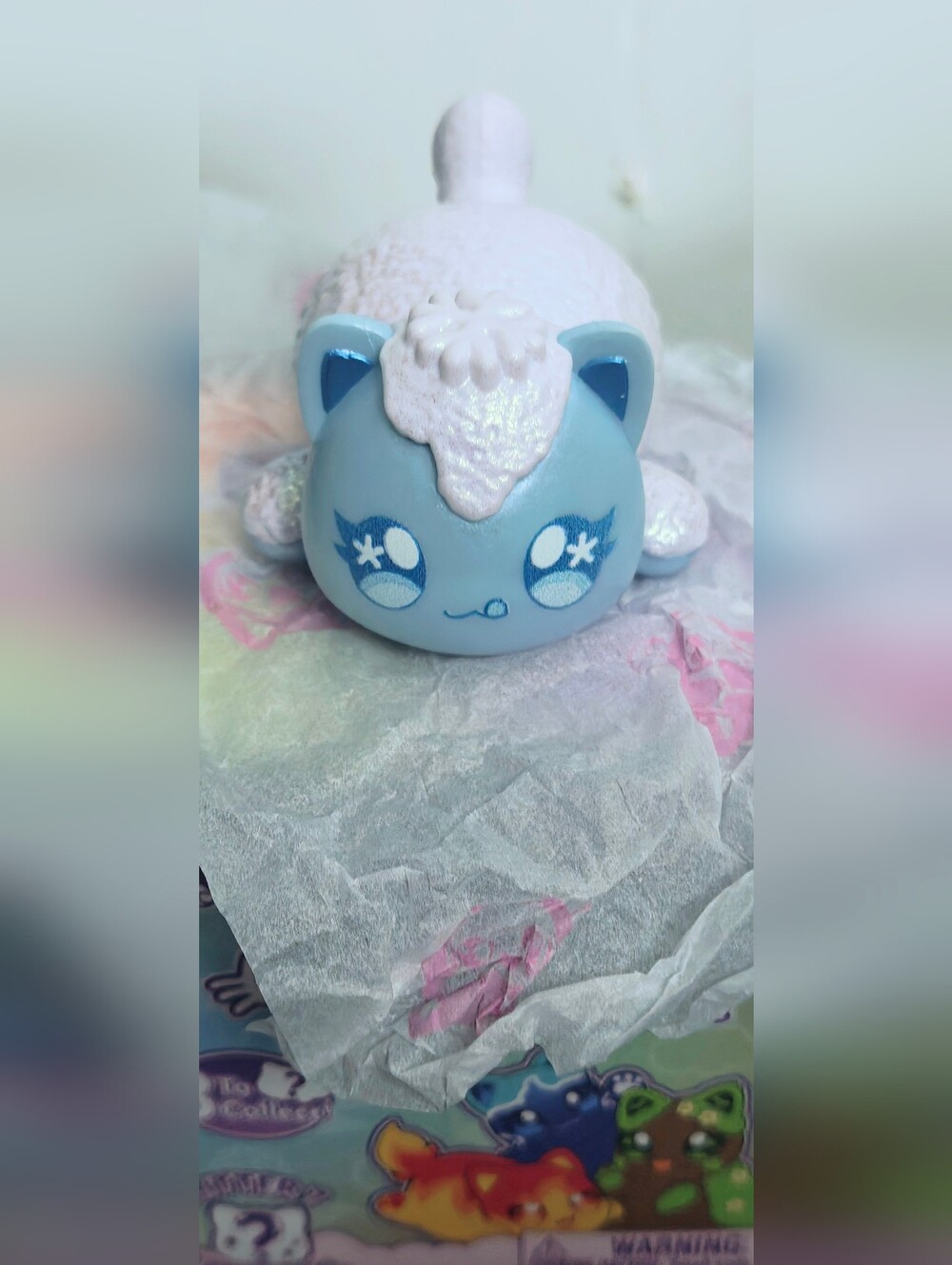 NOB Aphmau Meemeow Mini Blind Box Figure Litter 7 Elements "Ice Cat"